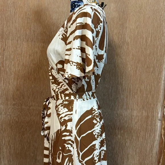 ❌❌❌. SOLD LPH ❌❌❌Lexbreezy Hawaii 🌺 Waimea Wrap Dress NWT - Picture 9 of 14